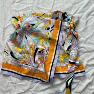Colorful Floral Zara Skort